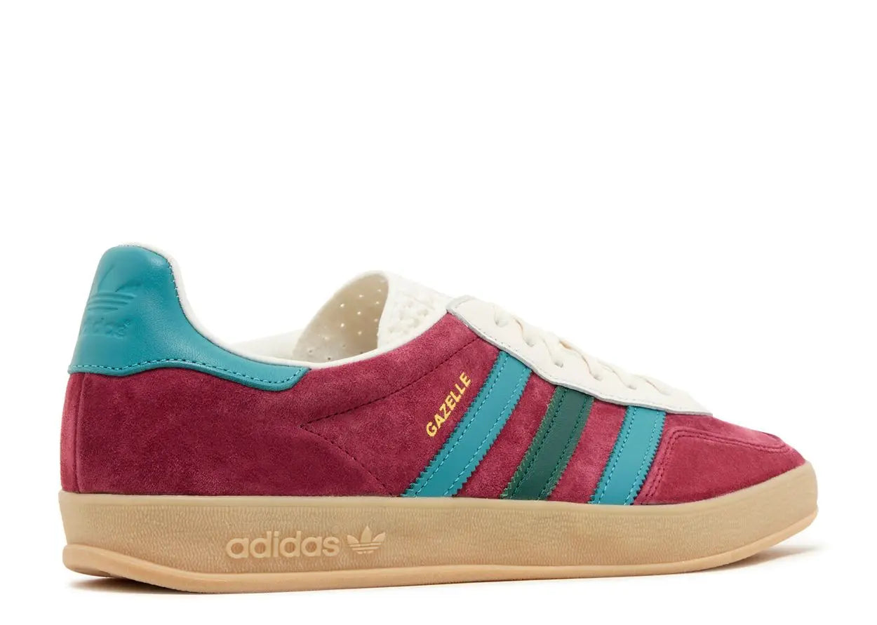Adidas Gazelle Indoor Collegiate Burgundy Arctic Fusion Adidas