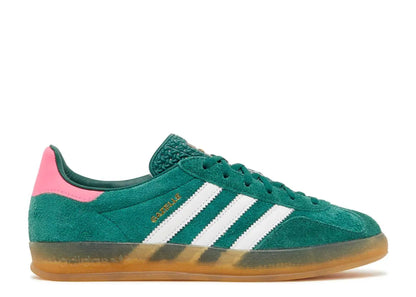 Adidas Gazelle Indoor Collegiate Green Lucid Pink Adidas