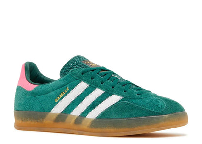 Adidas Gazelle Indoor Collegiate Green Lucid Pink Adidas