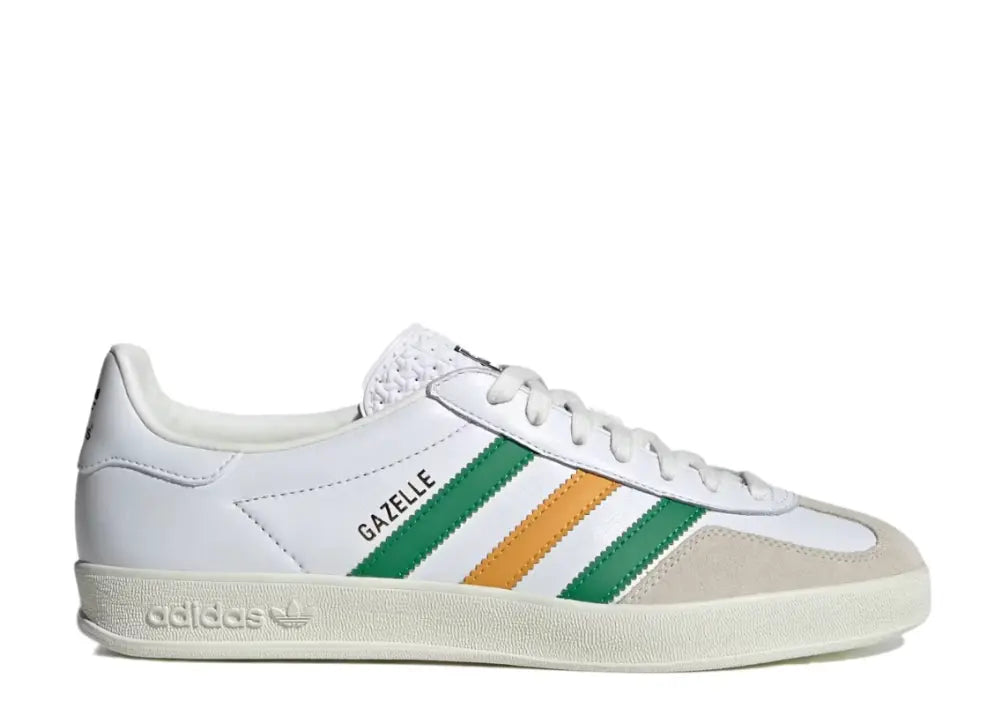 Adidas Gazelle Indoor Collegiate Green Preloved Yellow Adidas