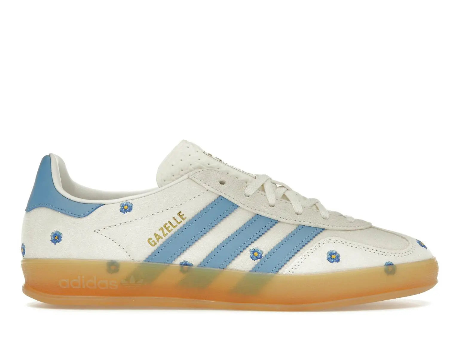 Adidas Gazelle Indoor Light Blue Floral (Femme) Adidas