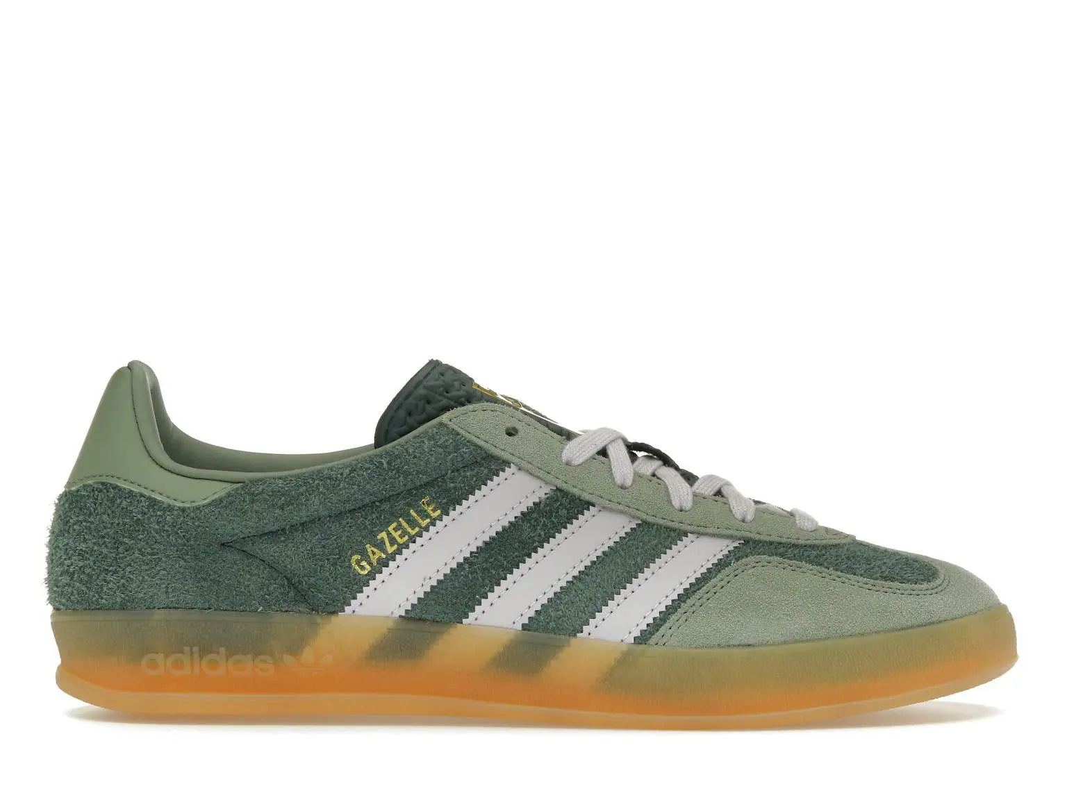 Adidas Gazelle Indoor Mineral Green Silver Dawn Adidas
