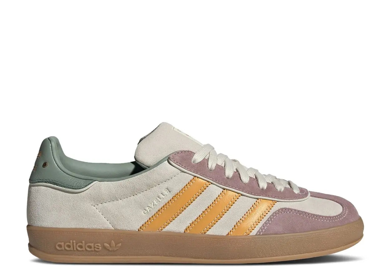 Adidas Gazelle Indoor Off White Preloved Yellow Adidas