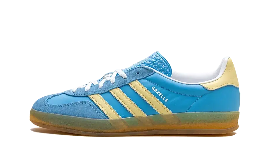 Adidas Gazelle Indoor Semi Blue Burst Almost Yellow Adidas