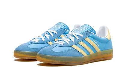 Adidas Gazelle Indoor Semi Blue Burst Almost Yellow Adidas