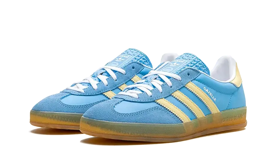 Adidas Gazelle Indoor Semi Blue Burst Almost Yellow Adidas