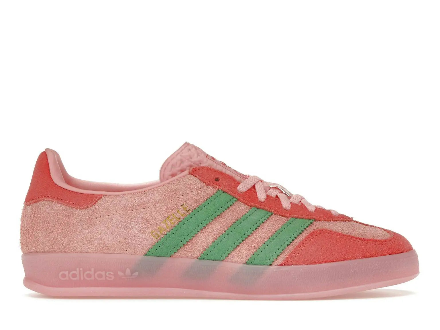 Adidas Gazelle Indoor Semi Pink Spark Preloved Scarlet (Femme) Adidas
