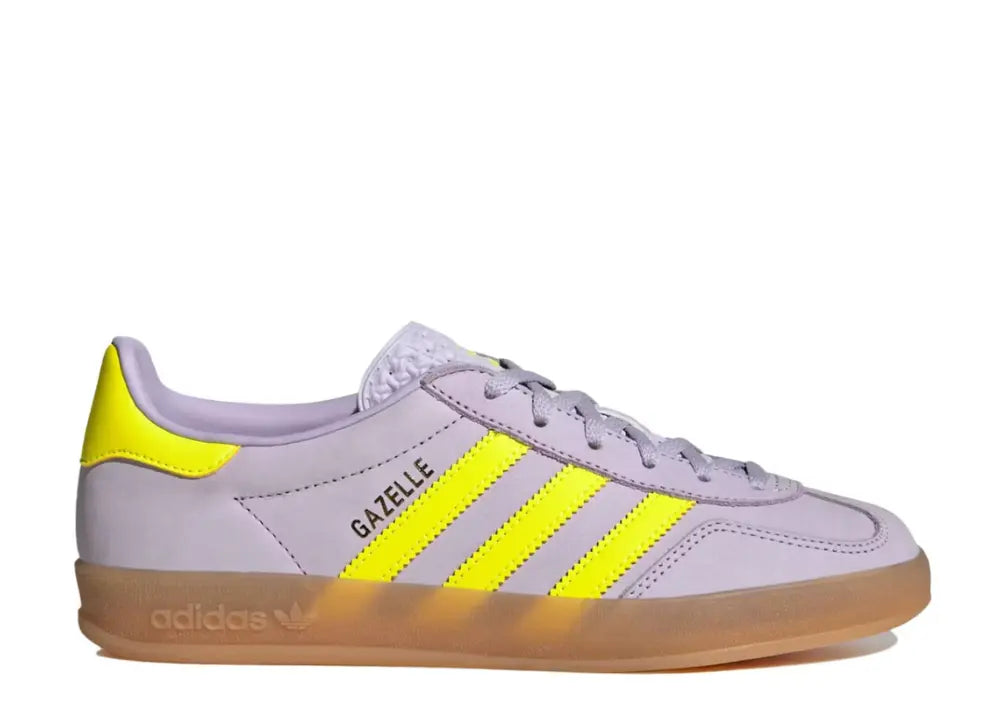 Adidas Gazelle Indoor Silver Dawn Solar Yellow Adidas