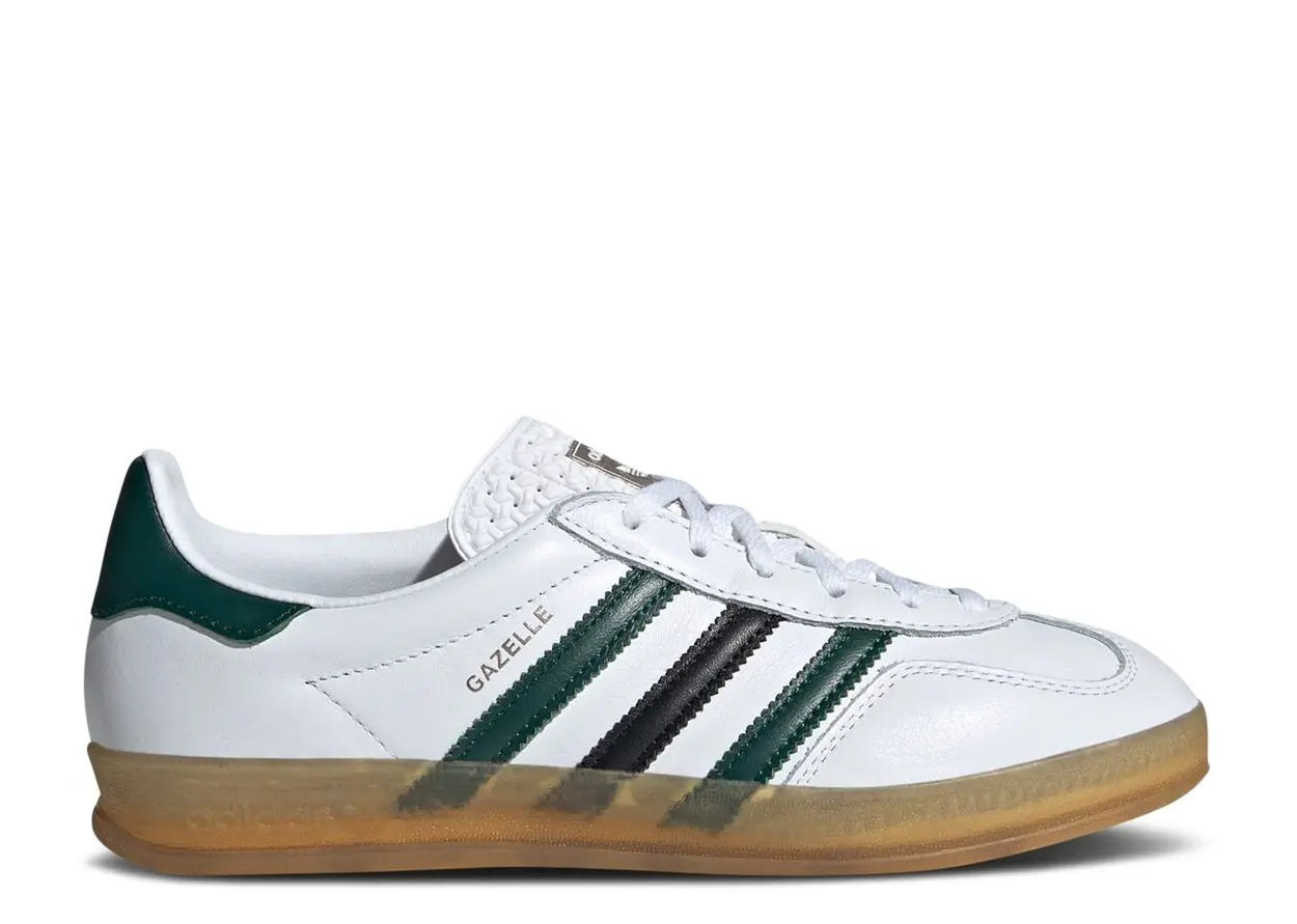 Adidas Gazelle Indoor White Collegiate Green Adidas