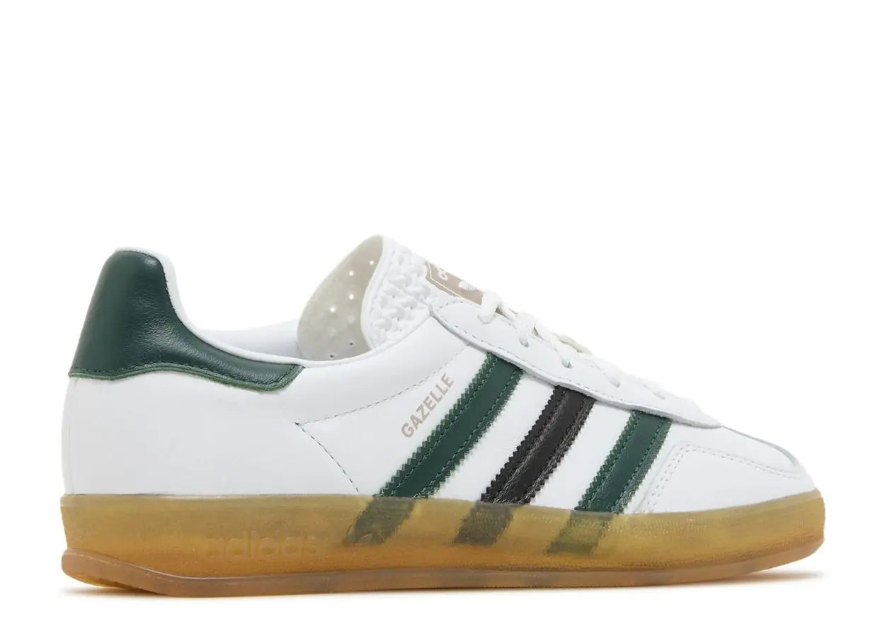 Adidas Gazelle Indoor White Collegiate Green Adidas