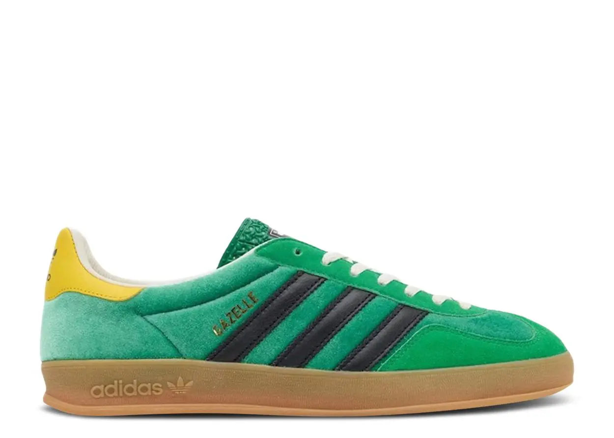 Adidas Gazelle Indoor size? Exclusive Green Yellow Adidas
