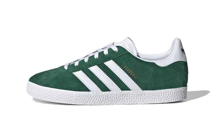 Adidas Gazelle Junior Dark Green White Adidas