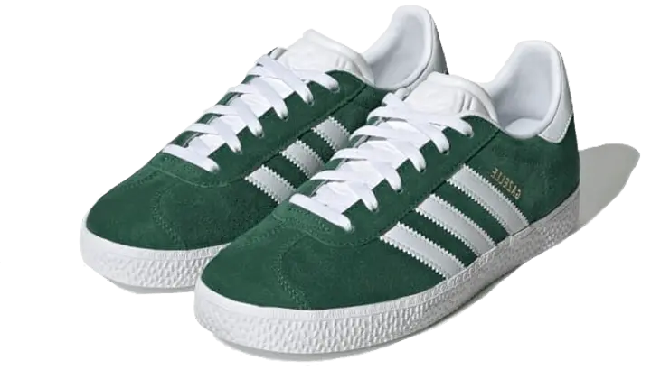 Adidas Gazelle Junior Dark Green White Adidas
