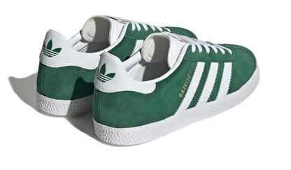 Adidas Gazelle Junior Dark Green White Adidas