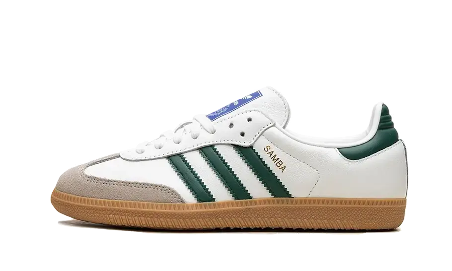 Adidas Originals Samba OG White Collegiate Green Gum  Adidas