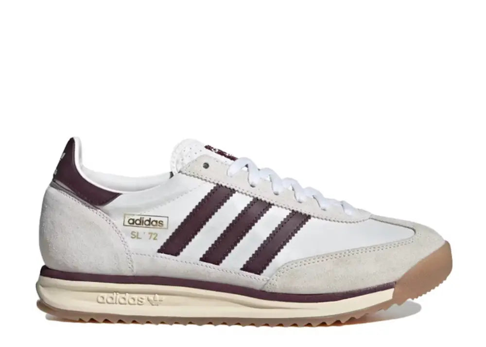 Adidas SL 72 RS Cloud White Maroon Adidas