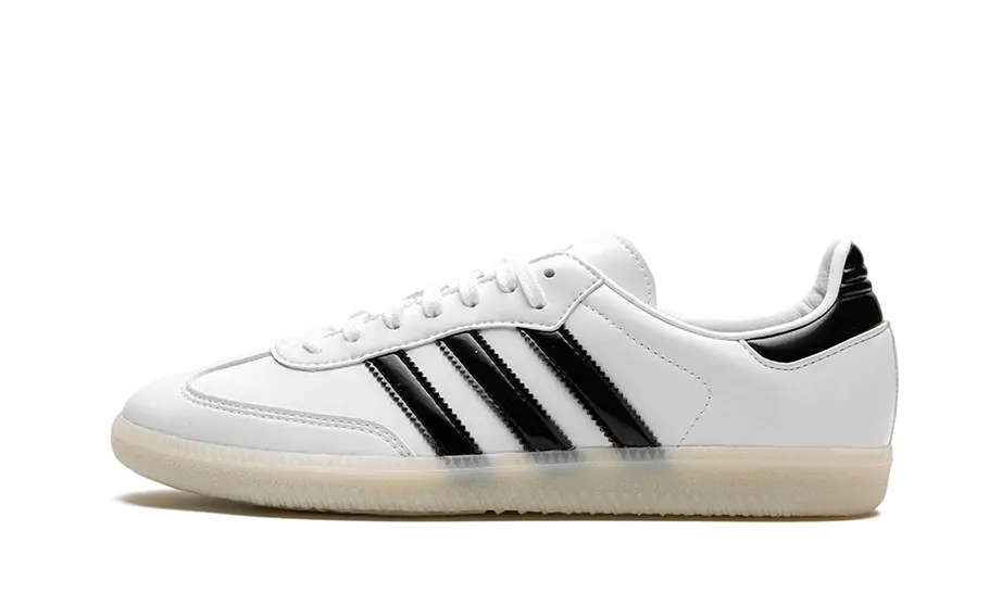 Adidas Samba Jason Dill White Black Patent Adidas