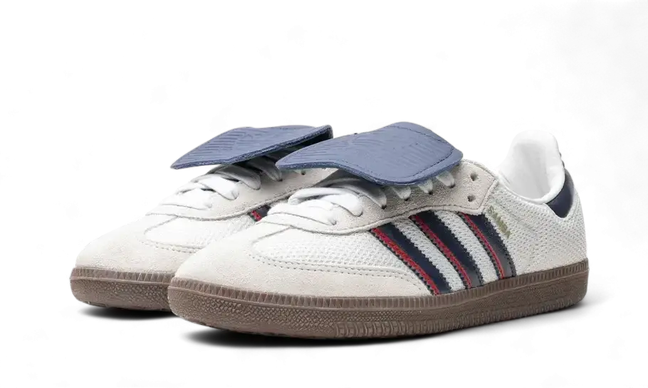 Adidas Samba LT Crystal White Dark Blue Gum VOSneakers
