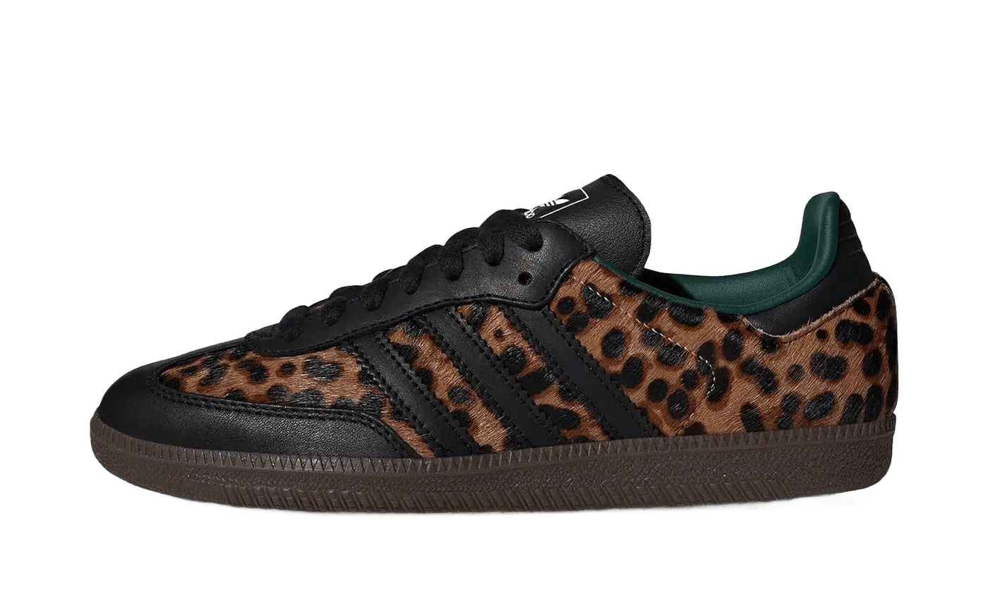 Adidas Samba OG Black Green Leopard VOSneakers
