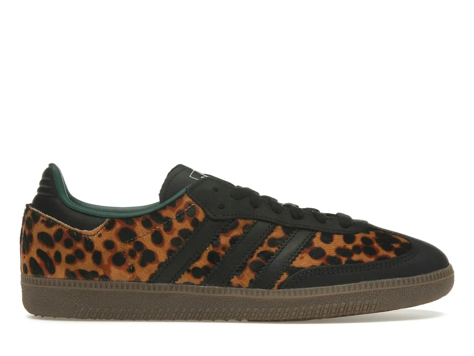 Adidas Samba OG Black Green Leopard (Femme) Adidas