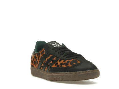 Adidas Samba OG Black Green Leopard (Femme) Adidas
