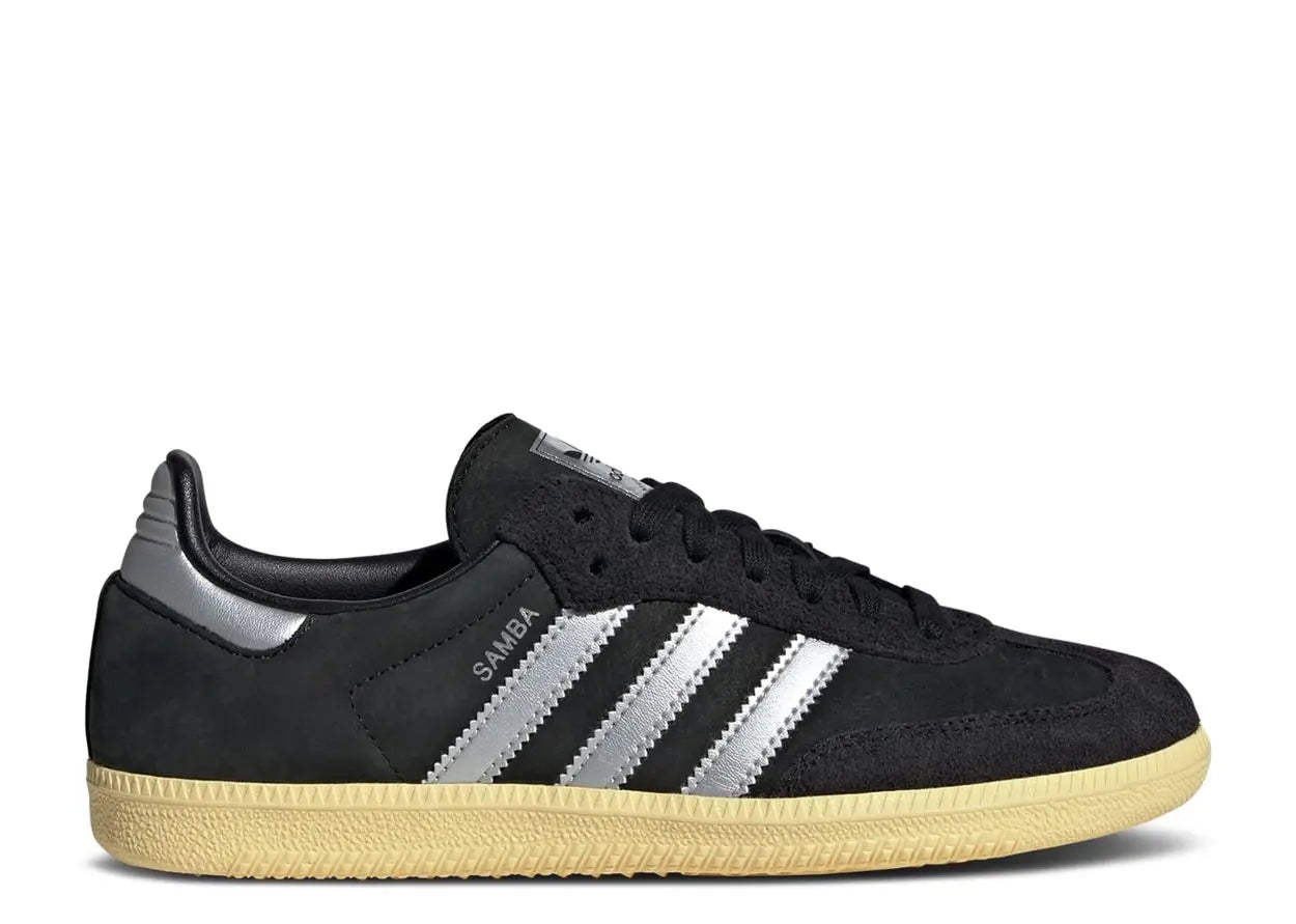 Adidas Samba OG Black Matte Silver Adidas