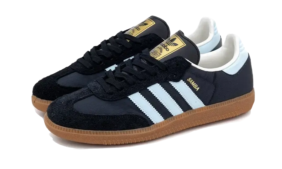 Adidas Samba OG Carbon Almost Blue Gum Adidas