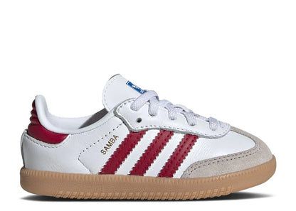 Adidas Samba OG Cloud White Collegiate Burgundy Gum (TD) Air Jordan