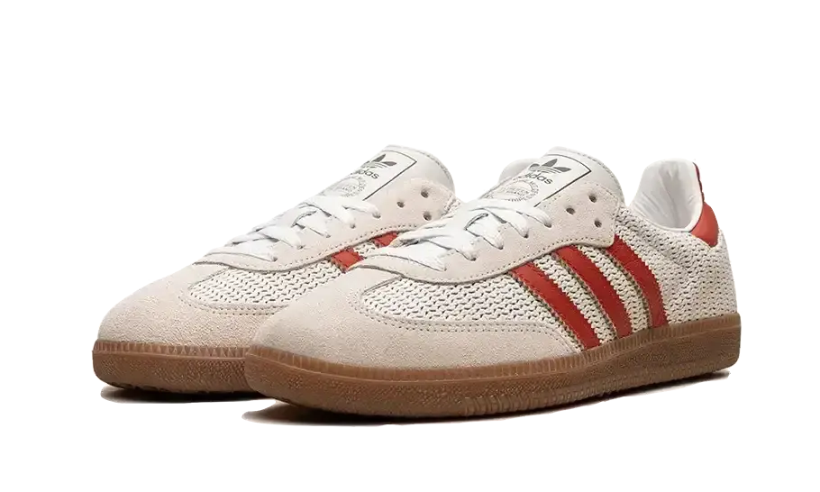 Adidas Samba OG Crystal White Preloved Red VOSneakers