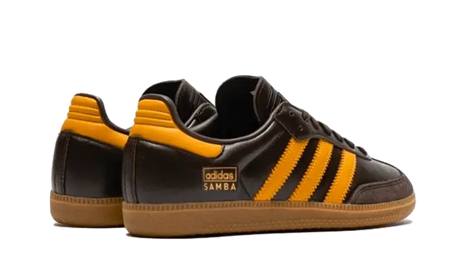 Adidas Samba OG Dark Brown Yellow VOSneakers