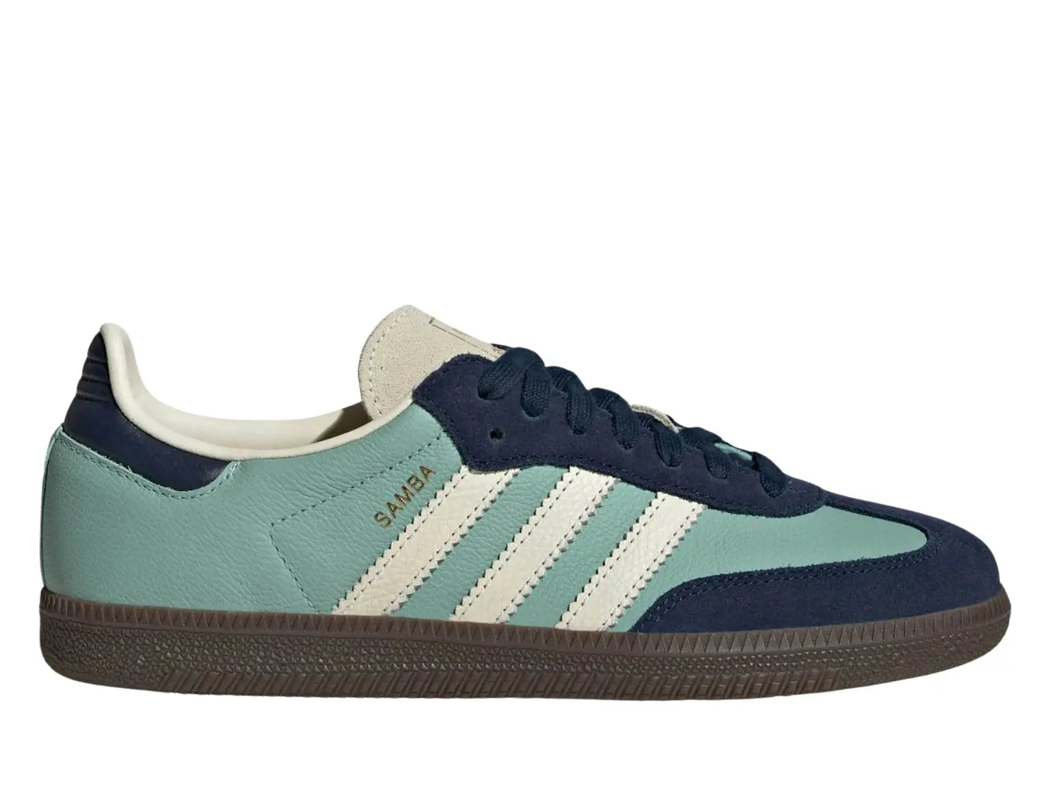 Adidas Samba OG Hazy Green Night Indigo (Femme) Adidas