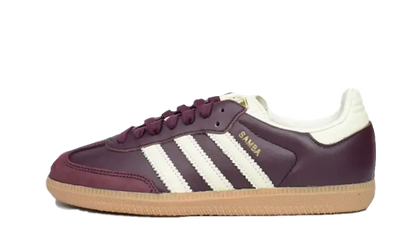 Adidas Samba OG Maroon Crewht Gold Adidas