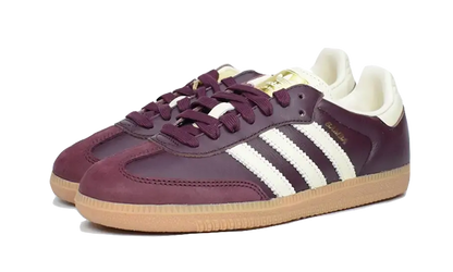 Adidas Samba OG Maroon Crewht Gold Adidas