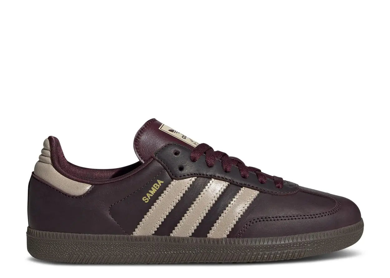 Adidas Samba OG Maroon Crystal Sand Adidas