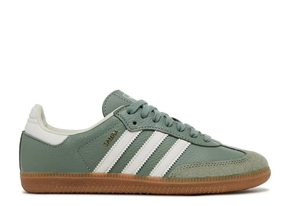 Adidas Samba OG Silver Green Gum Adidas