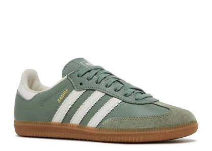 Adidas Samba OG Silver Green Gum Adidas