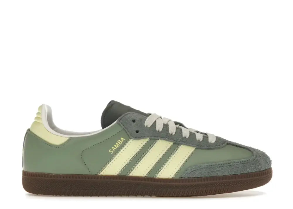 Adidas Samba OG Silver Green Legend Ivy Adidas