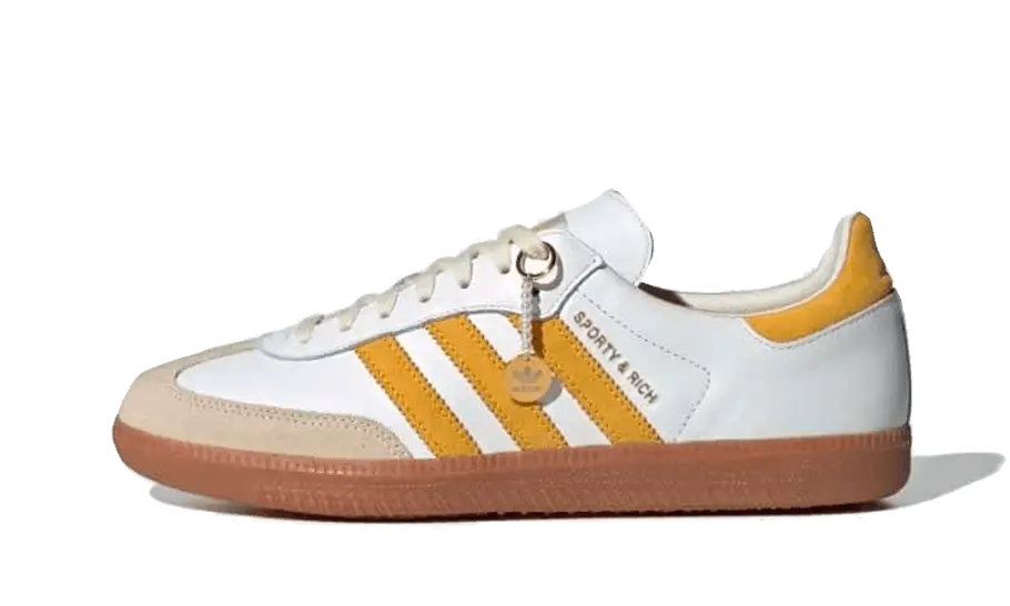 Adidas Samba OG Sporty & Rich White Bold Gold VOSneakers