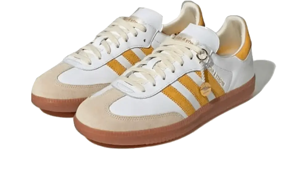 Adidas Samba OG Sporty & Rich White Bold Gold VOSneakers