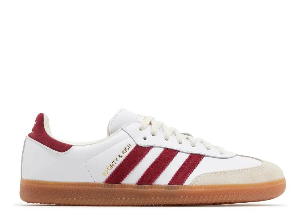 Adidas Samba OG Sporty & Rich White Core Burgundy Adidas