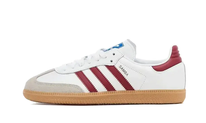 Adidas Samba OG White Burgundy Gum VOSneakers