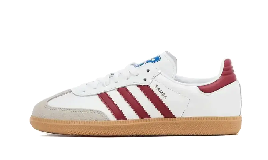 Adidas Samba OG White Burgundy Gum VOSneakers