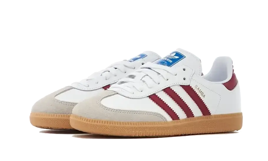 Adidas Samba OG White Burgundy Gum VOSneakers