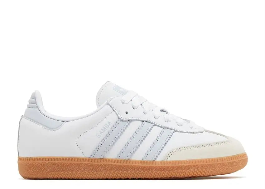 Adidas Samba OG White Halo Blue Gum Adidas