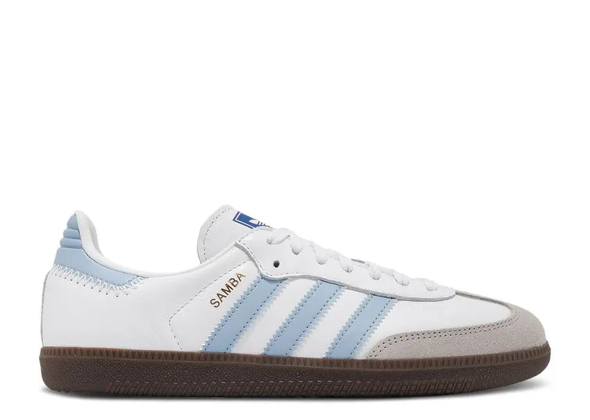 Adidas Samba OG White Sky Blue Adidas