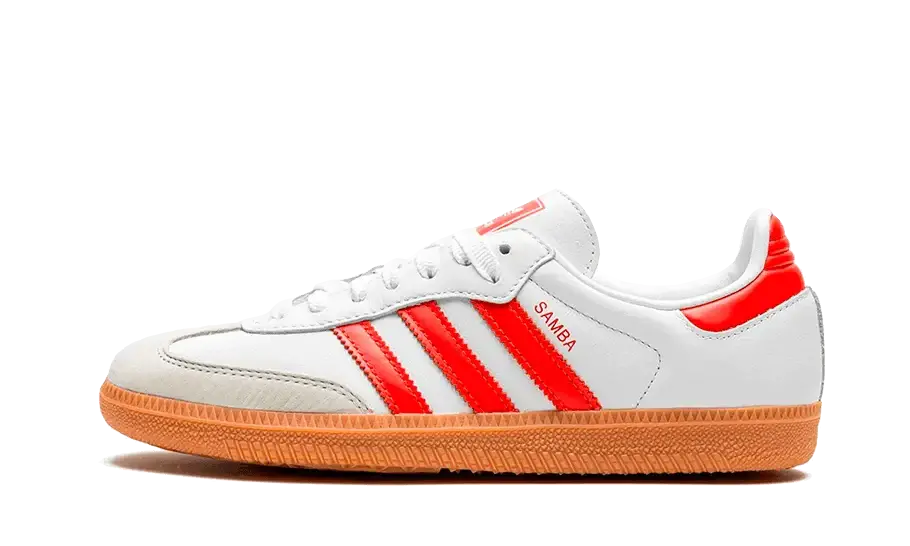 Adidas Samba OG White Solar Red Gum VOSneakers