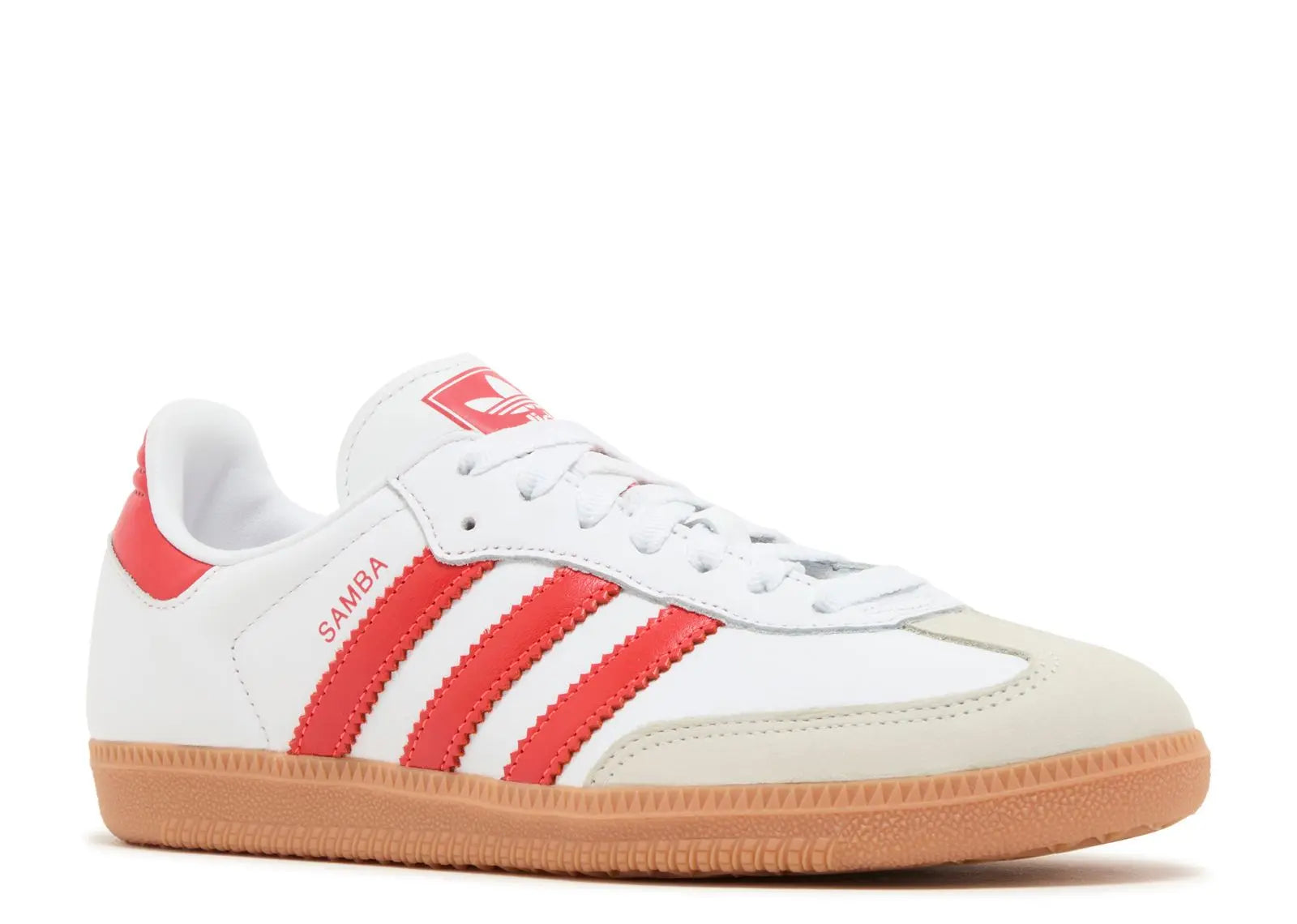 Adidas Samba OG White Solar Red Gum Adidas