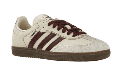 Adidas Samba OG Wonder White Maroon VOSneakers