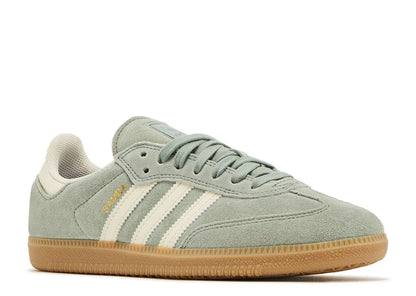 Adidas Samba Silver Green Wonder White Adidas