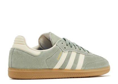 Adidas Samba Silver Green Wonder White Adidas